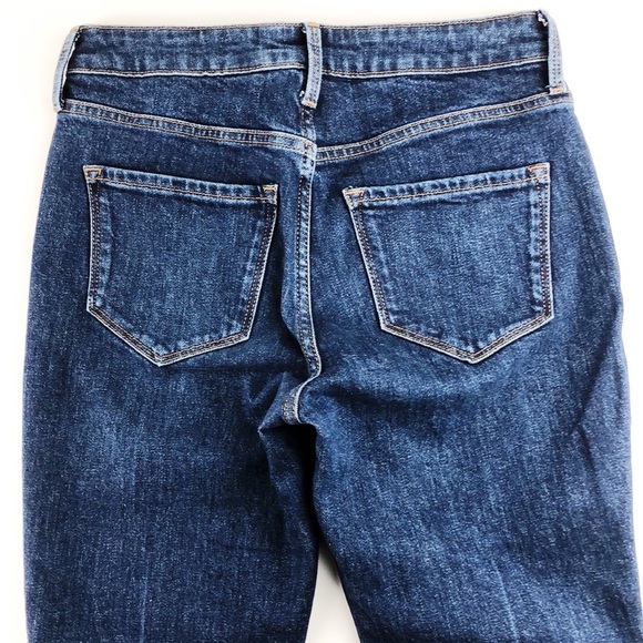 Old Navy Flare Ankle High Rise Jeans Sz 2 - Picture 6 of 9